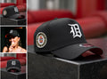 NEW ERA 9FORTY DETROIT TIGERS BRIGGS STADIUM BLACK / SCARLET RED UV