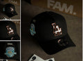 LOS ANGELES DODGERS MLB COW PRINTED LOGO BLACK KELLY GREEN UV / NEW ERA 9FORTY A-FRAME