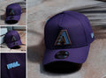 ARIZONA DIAMONDBACKS MLB PURPLE BLUE UV / NEW ERA 9FORTY A-FRAME