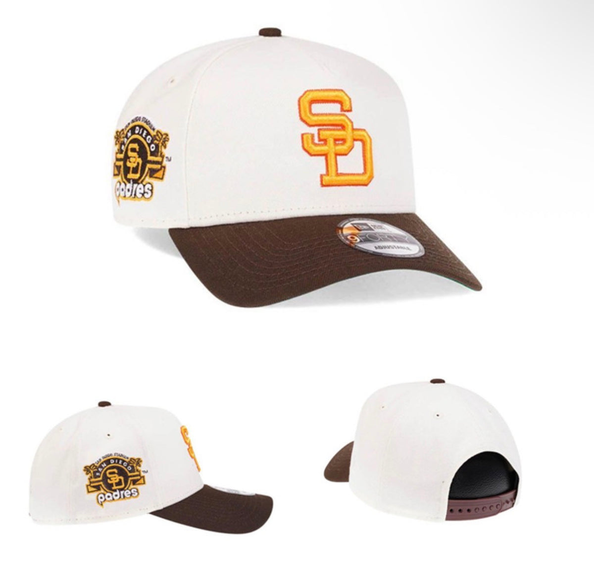 NEW ERA SAN DIEGO PADRES STADIUM PATCH 9FORTY A FRAME SNADRACK HAT