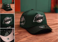 LOS ANGELES LAKERS NBA GREEN BLACK TWO TONE PINK UV / NEW ERA 9FORTY A-FRAME