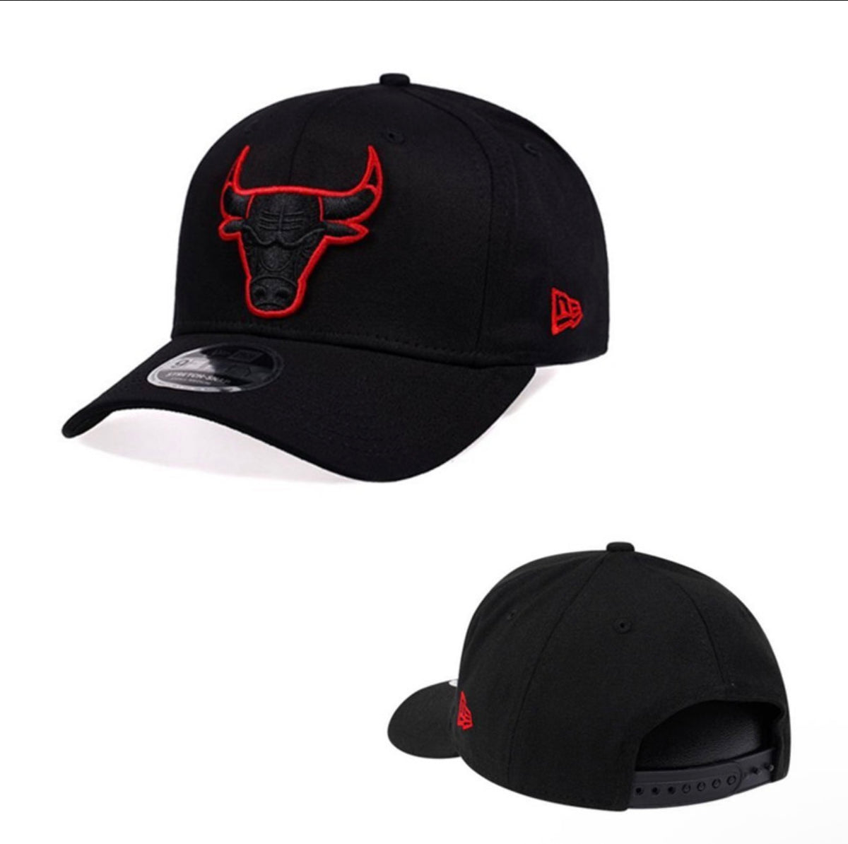 New Era Chicago Bulls Red Pop Edition 9Fifty Stretch Snapback
