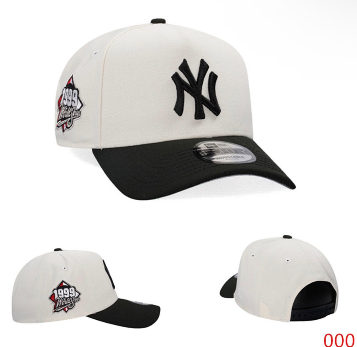NEW ERA NEW YORK YANKEES WORLD SERIES 1999 CHROME CLASSIC TWO TONE EDITION 9FORTY A FRAME SNAPBACK