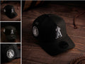 NEW ERA 9FORTY A-FRAME ANAHEIM ANGELS 25TH ANNIVERSARY BLACK / GREY UV SNAPBACK