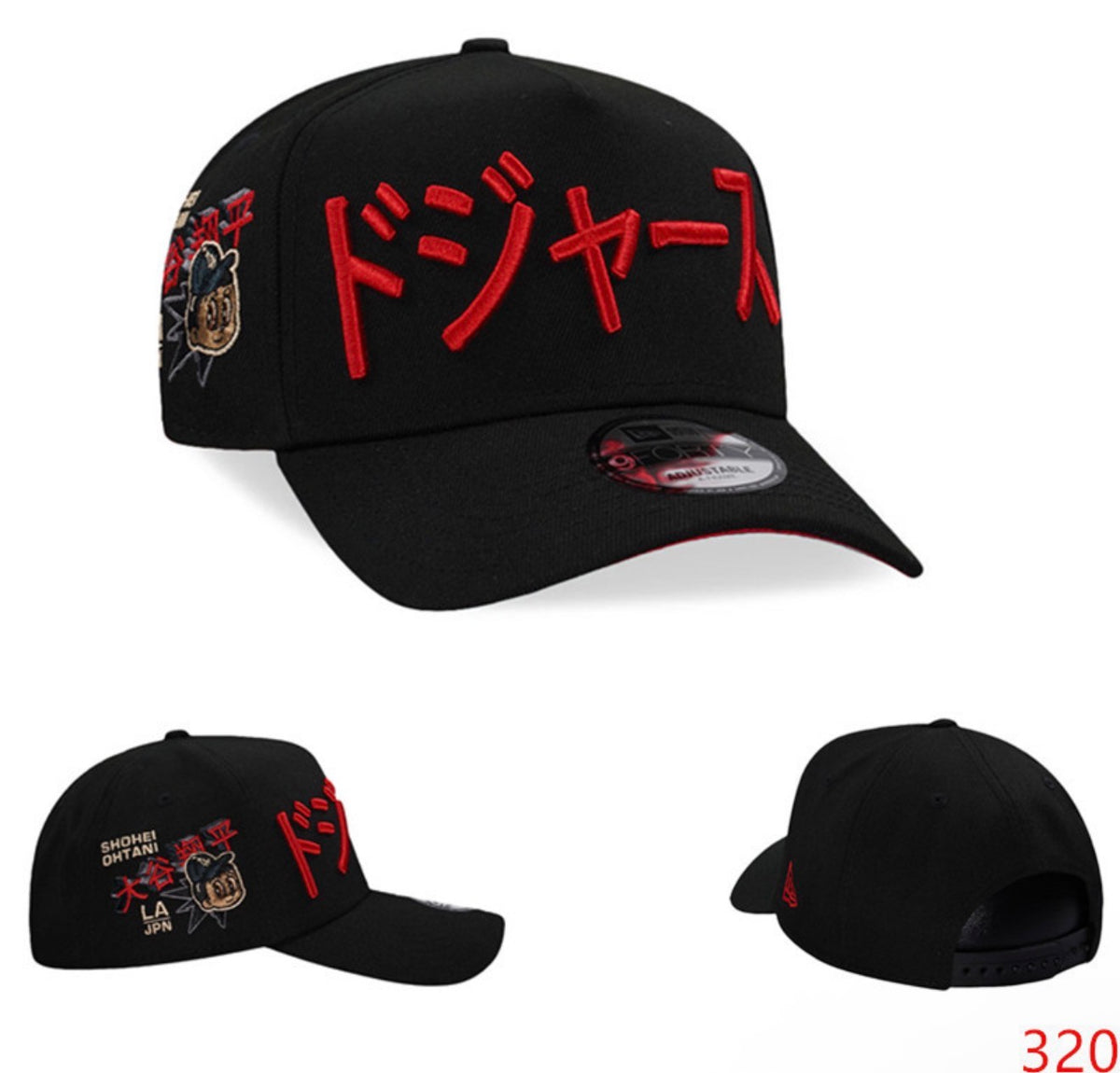 NEW ERA LOS ANGELES
DODGERS OHTANI BLACK RED EDITION 9FORTY A FRAME
SNAPRACK HAT
